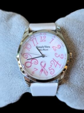 Simply Vera Vera Breast Cancer Awareness Watch
